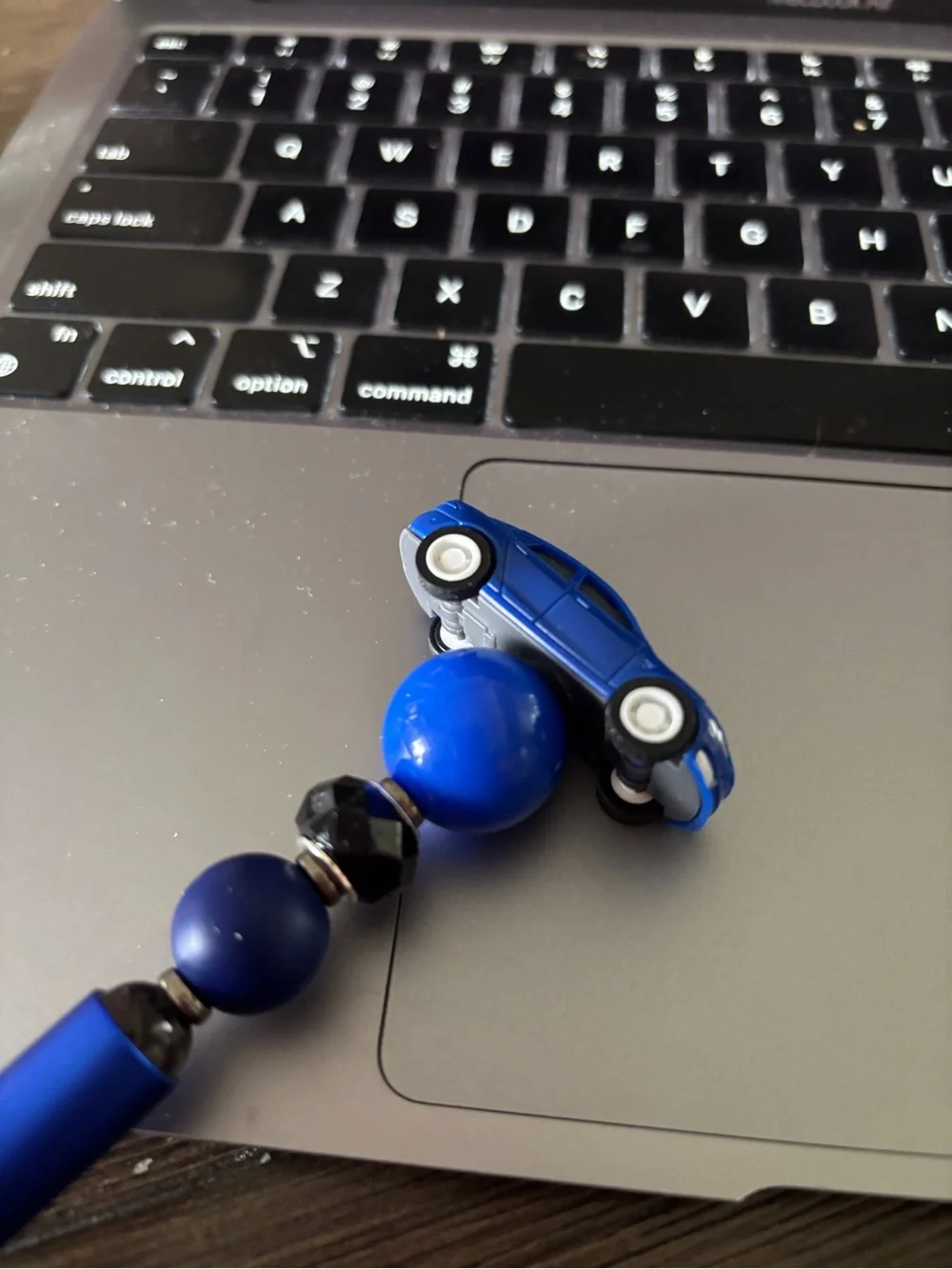 Large Trucks: Sports Car Handmade Beaded Pen